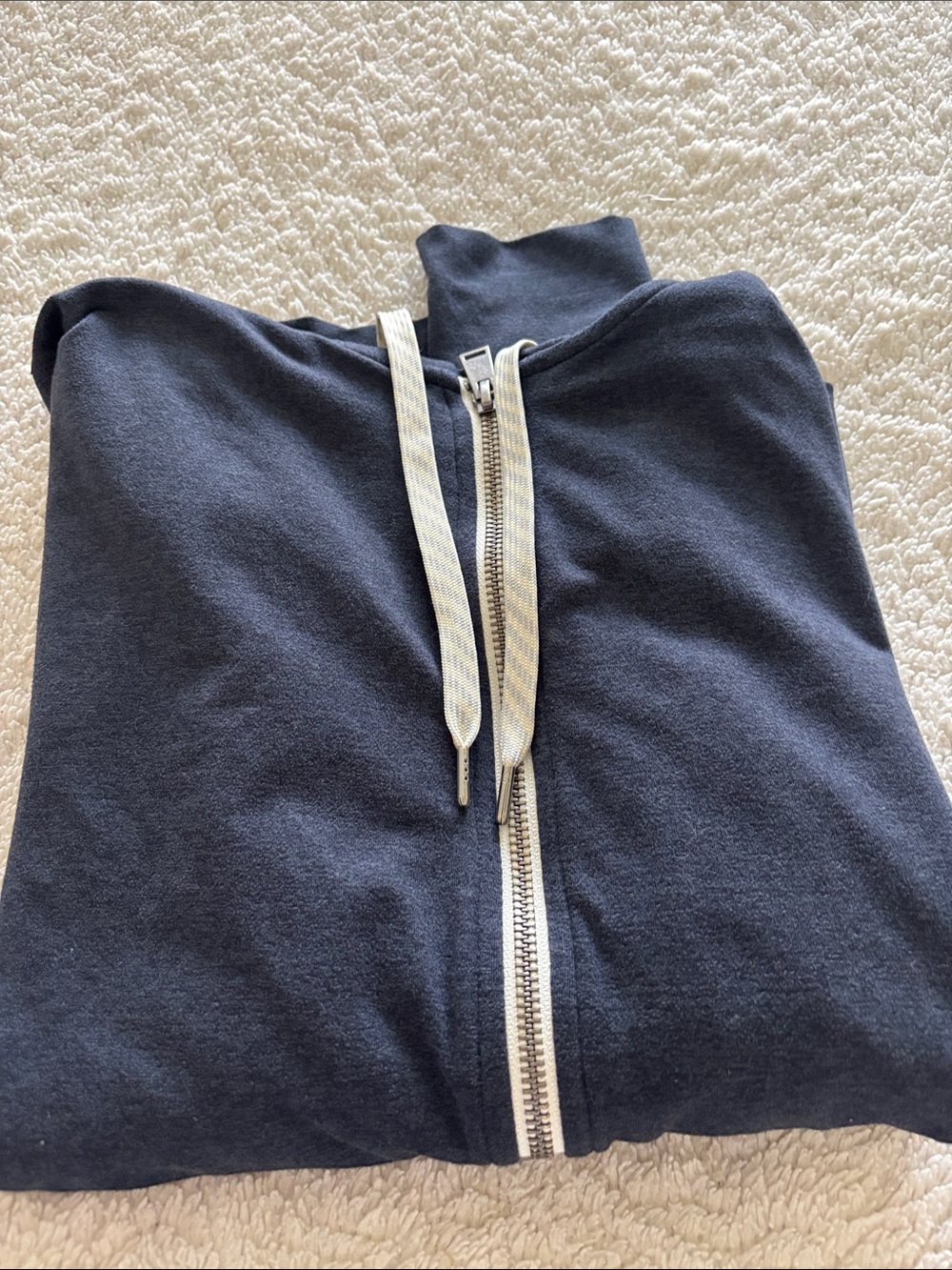 Women’s halo navy Navy Zip-Up Hoodie